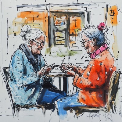 paperARTist : Fun People in a Small Town