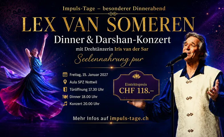 Dinner & Konzert mit Lex van Someren
