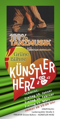 Tanzveranstaltungen im Theater Hellersdorf - Tanztee mit Kaffee und Kuchen