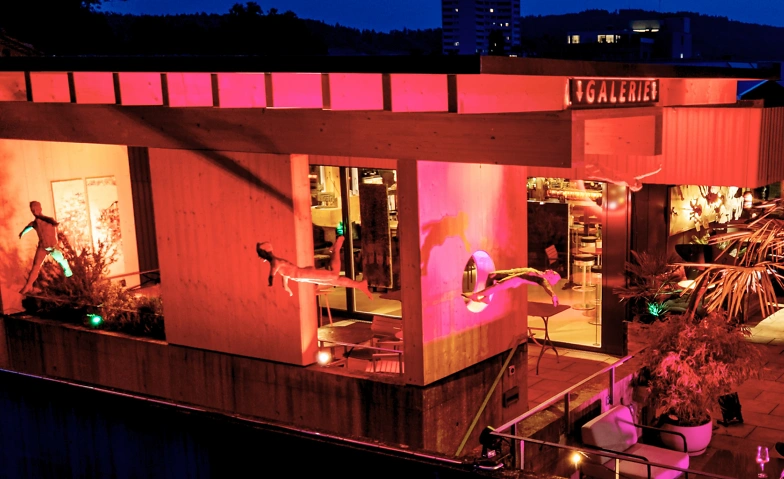 Kunstausstellung & Barbetrieb
