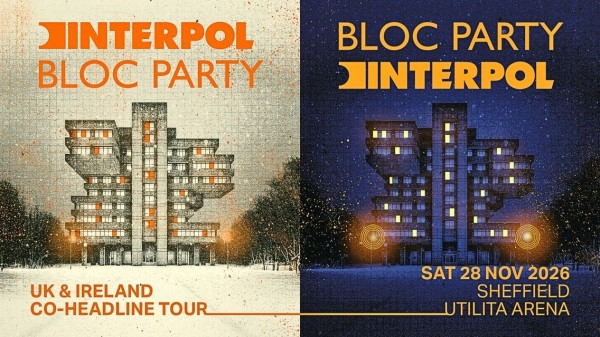Gira de Bloc Party & Interpol como cabezas de cartel