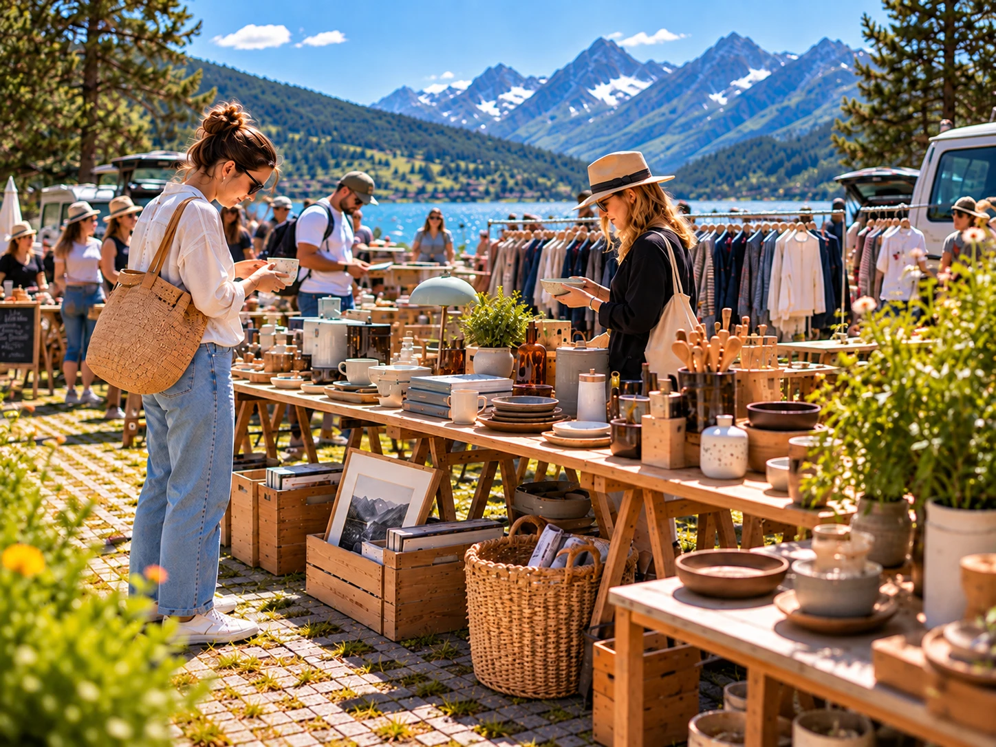 Flohmarkt Silvaplana