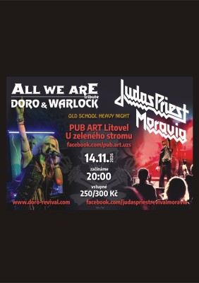 Old School Heavy Night - Doro & Warlock + Judas Priest...