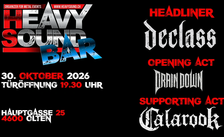 Declass /Calarook / Drain Down
