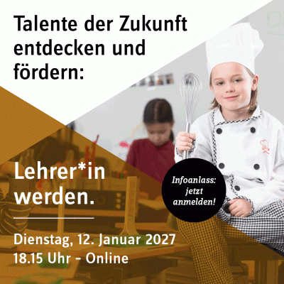 Becoming a Teacher: Online Information Session at PH Lucerne on January 12, 2027
