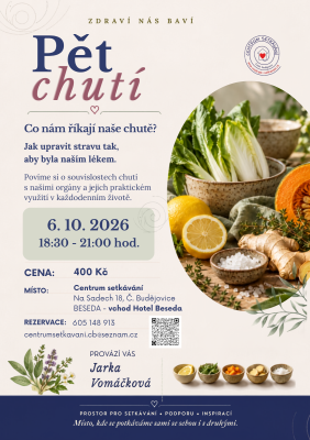 FIVE TASTES – Gesundheit macht Spaß mit Jarka Vomáčková
