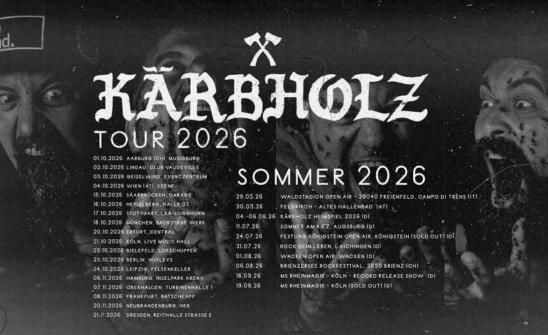 KÄRBHOLZ - Sturm zieh auf Tour