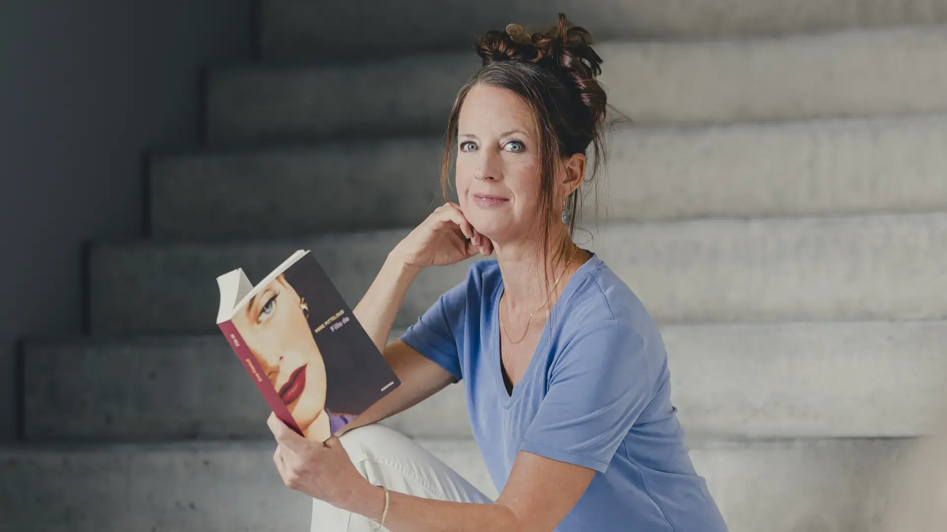 Big Meeting with Author Anne Pitteloud