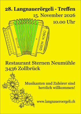 28th Langnauerörgeli Meeting