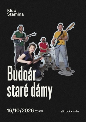Budoár staré dámy + guest: Jakub Regner • Album launch