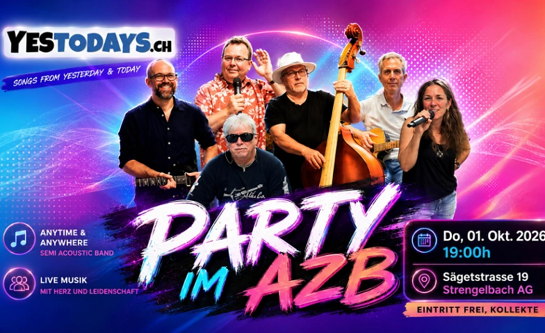 YESTODAYS live im AZB Strengelbach