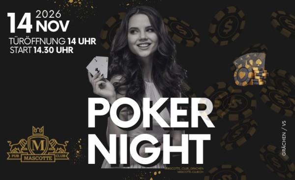 Poker Night im Mascotte