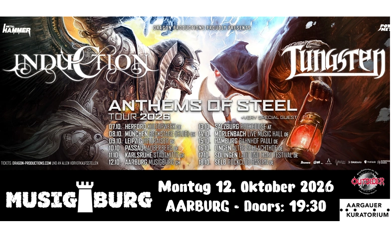 INDUCTION & TUNGSTEN - ANTHEMS OF STEEL TOUR 2026