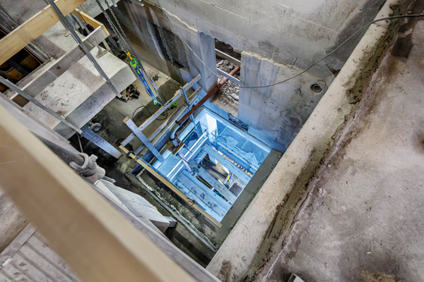 Information about the "Säntis 2026" construction site