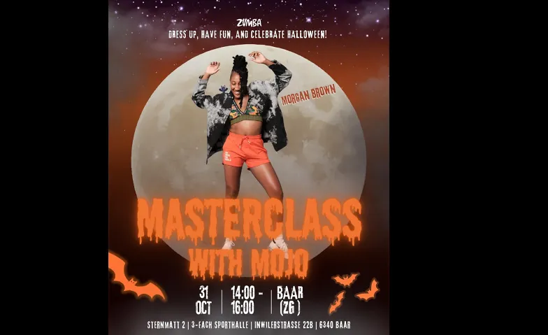 Masterclass de Zumba Halloween con MoJo