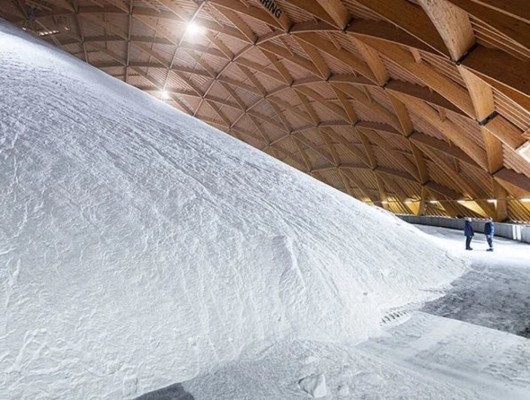 The Bright Night at the Swiss Saltworks Riburg