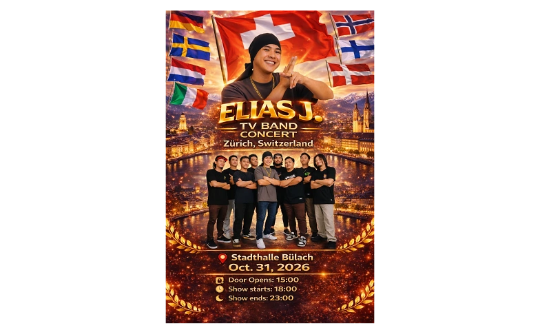Elias J. Tv Europe Tour Zurich, Switzerland