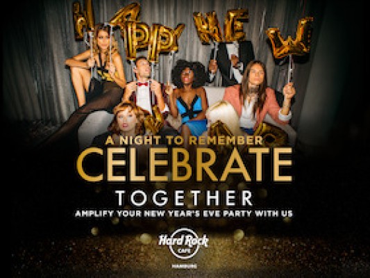 Nochevieja 2026 en Hard Rock Cafe Hamburg - Los mejores lugares para despedir el año