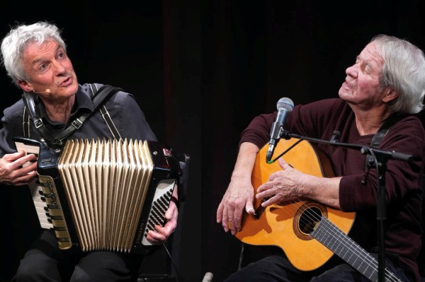 Tinu Heiniger and Gere Tschan
