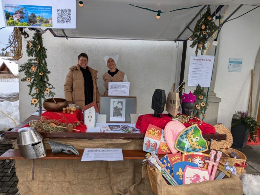 Weihnachtsmarkt im Museum Burg Zug