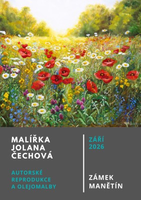 Malířka Jolana Čechována auf Schloss in Manětín