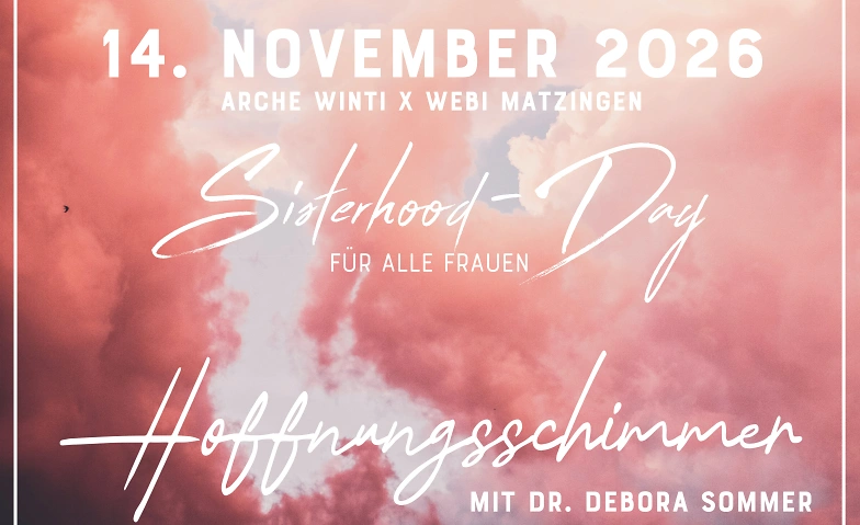 Sisterhood-Day 2026 – Hoffnungsschimmer