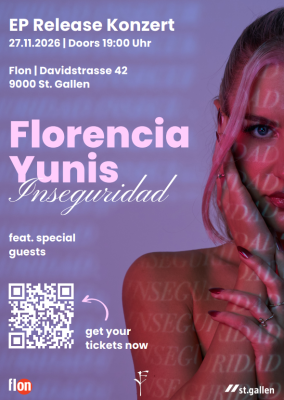 Florencia Yunis - Concert de sortie d'EP "Inseguridad"