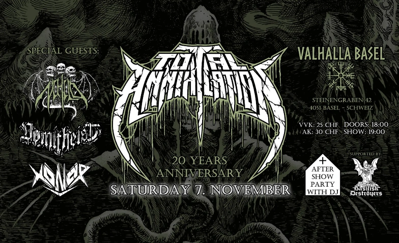 20 Years Total Annihilation + Nihilo, Vomit heist & Xonor