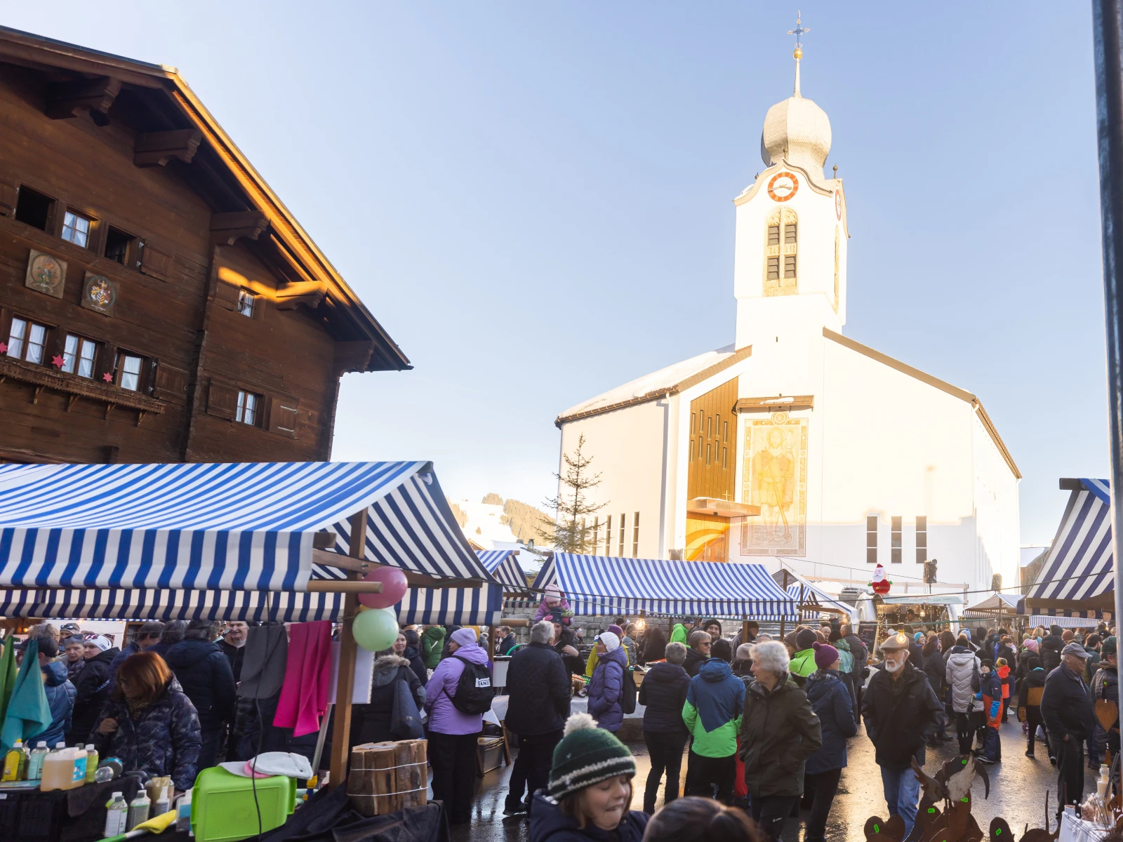 Silvestermarkt in Brigels