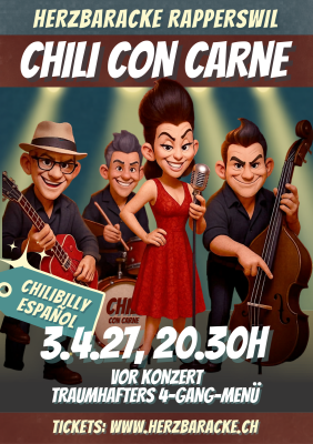Herzbaracke presents: Chili con carne - Chilibilly Español