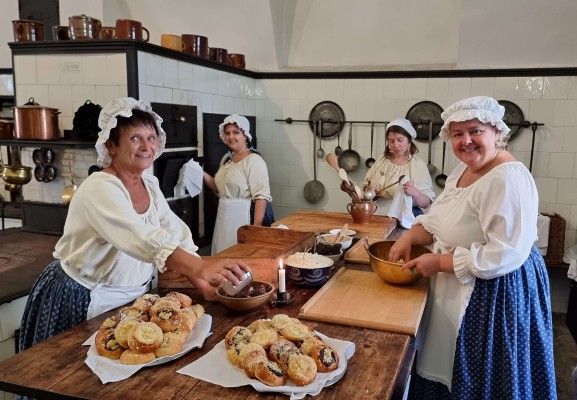 Revivida Cocina del Castillo en el Castillo de Žleby