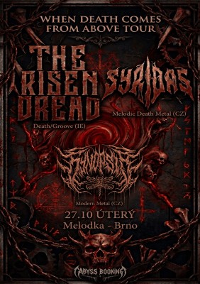 When Death Comes From Above Tour 2026 | Brno
