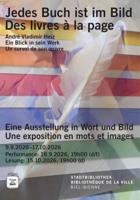 Jedes Buch ist im Bild - André Vladimir Heiz, un vistazo a su obra
