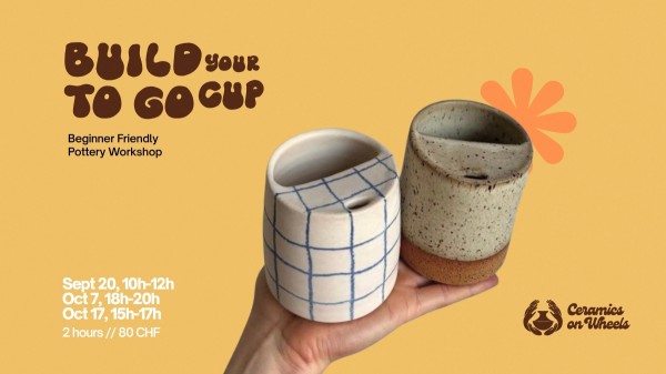 Build Your Takeaway Cup - Pottery Workshop