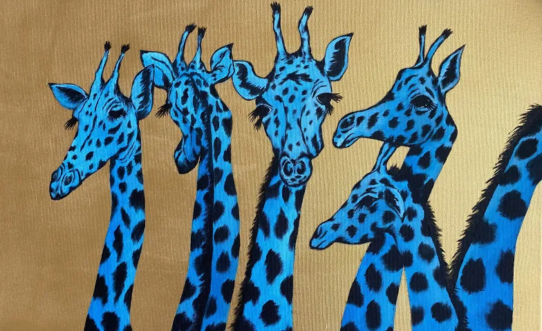 Kreationen in Aquarell und Acryl von Antoinette Joss