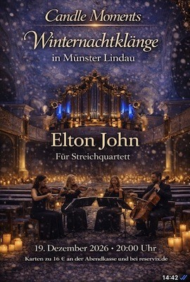 Elton John for String Quartet – Winter Night Sounds at Münster Lindau