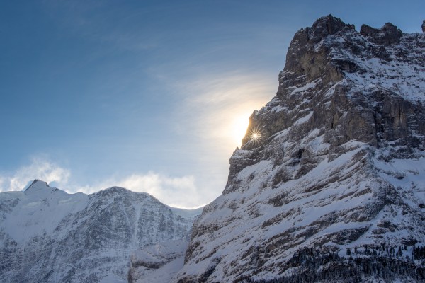 Martin's Hole - the natural phenomenon on the Eiger