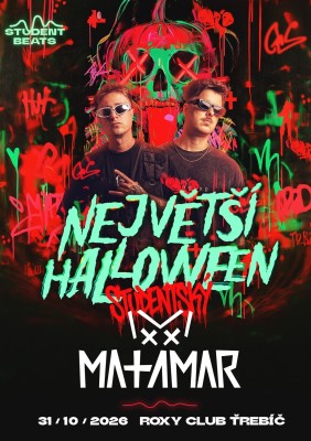 El mayor Halloween en Třebíč con MATAMAR