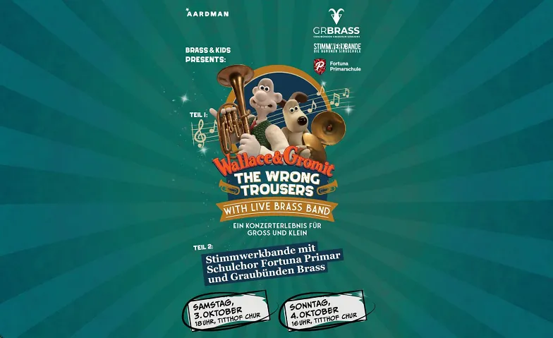 Brass&Kids presents Wallace&Gromit