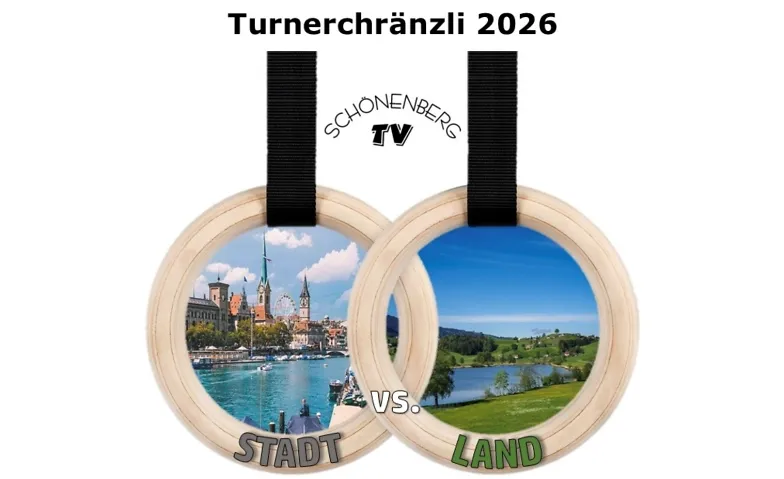 Turnerchränzli Schönenberg 2026 - Stadt / Land