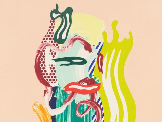 30 Minuten: Drucktechniken in Roy Lichtensteins «Brushstroke Figures»
