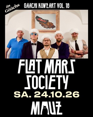 FLAT MARS SOCIETY AND FRIENDS - DIE GROSSE SAUSE! GÄÄCH VOL. 18