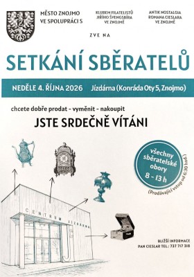 Setkání sběratelů ve Znojmě