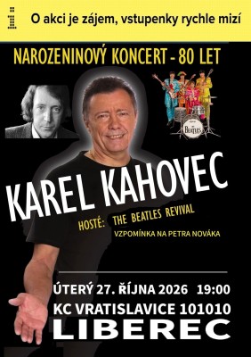 Legendary Karel Kahovec 80 Tour + The Beatles Revival