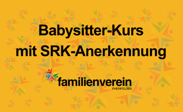 Babysitter-Kurs mit SRK-Anerkennung