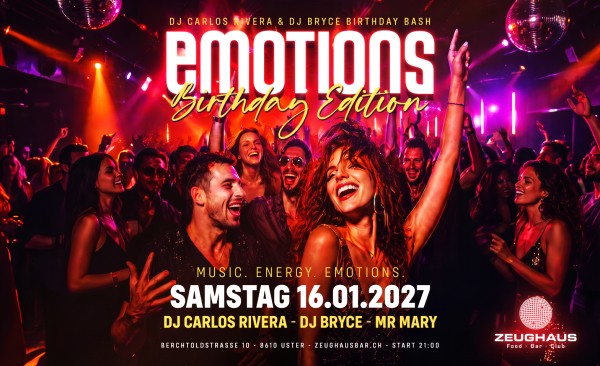EMOTIONS – Birthday Edition