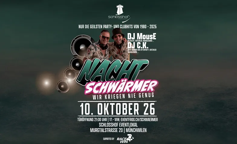 NachtSchwärmer - Partykracher con DJ MousE / DJ C.K.