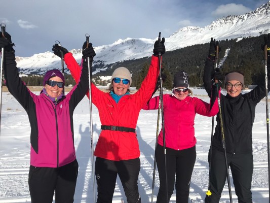Women's cross country skiing days