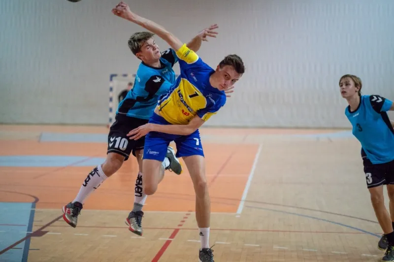 Handball match between TJ El. Praga’s youth team and Děčín