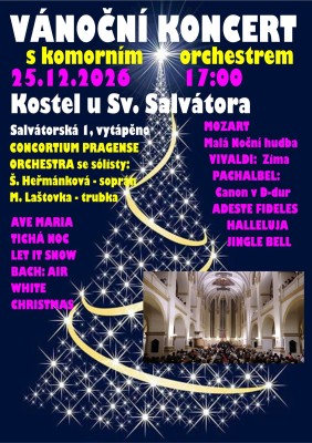 Weihnachtskonzert mit Consortium Pragense Orchestra
